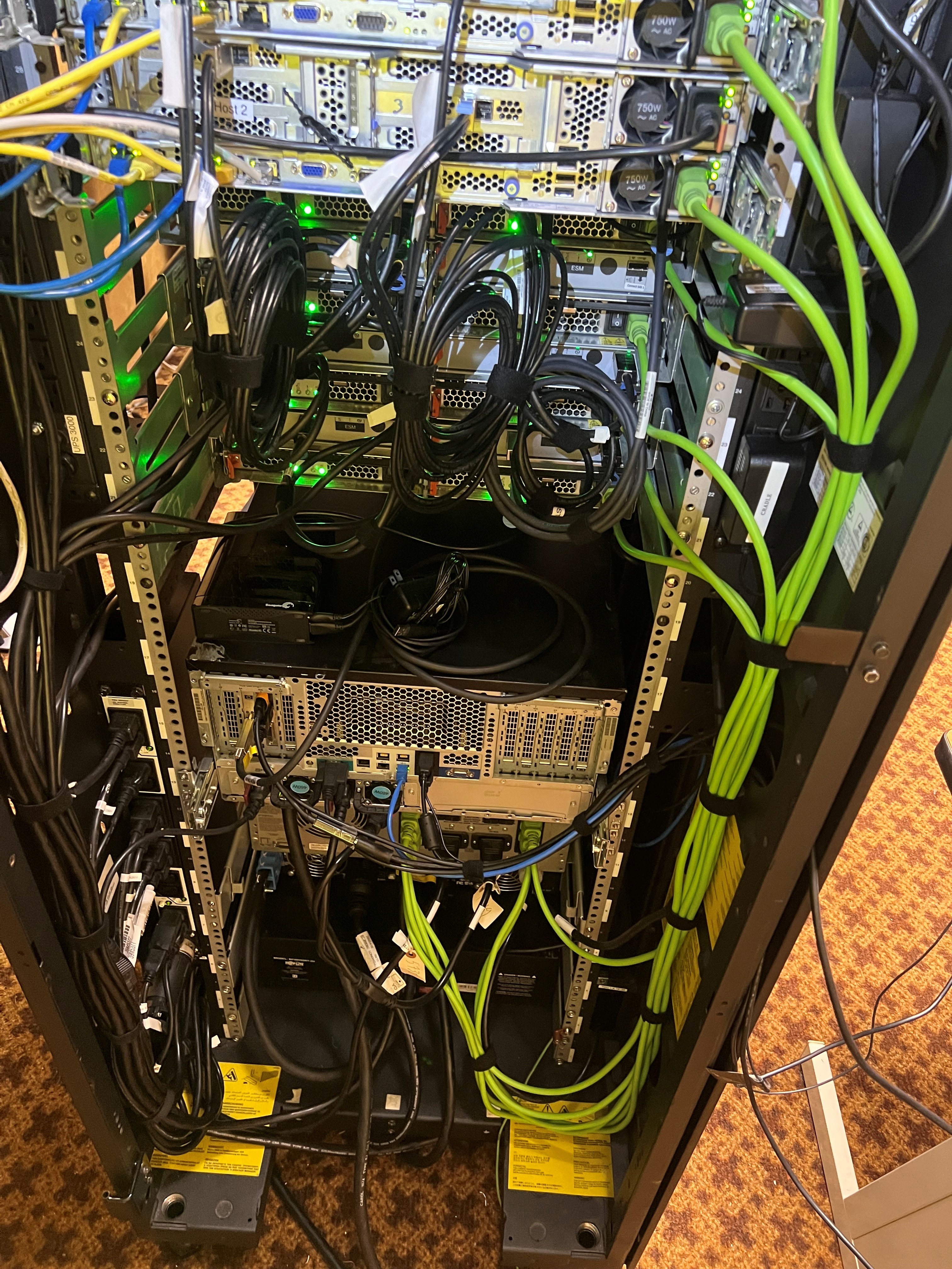 Network equipment after professional organization and modernization